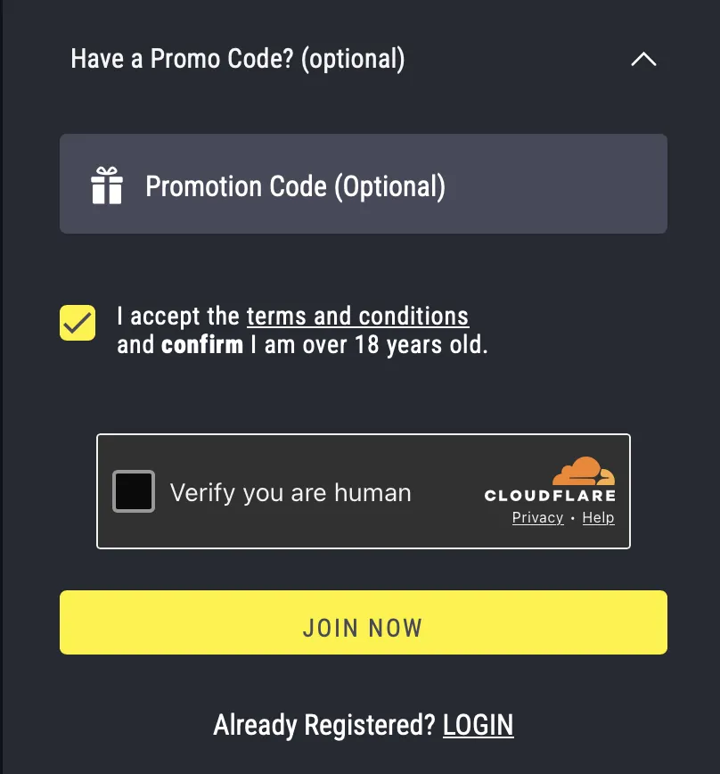 Registration Requirements