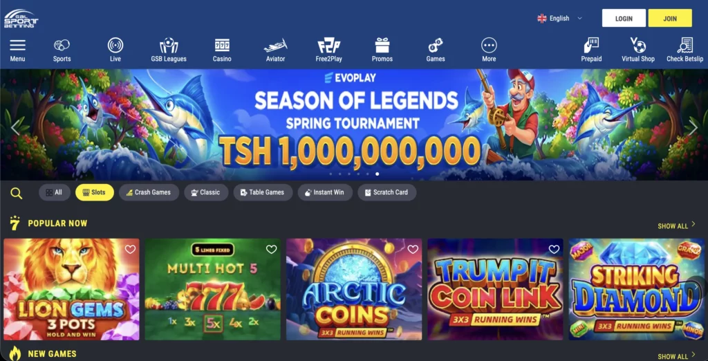 GalSport Casino Games