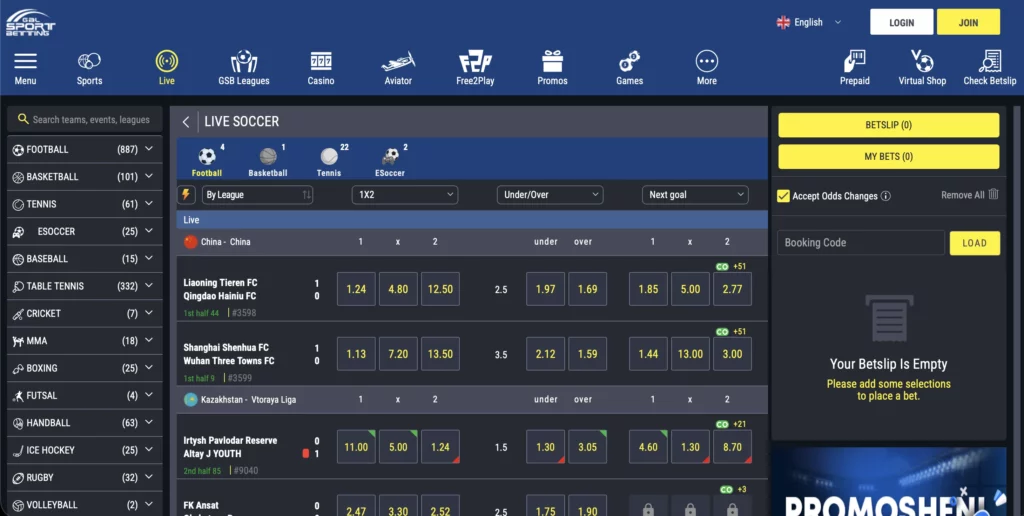 Football Betting Markets
