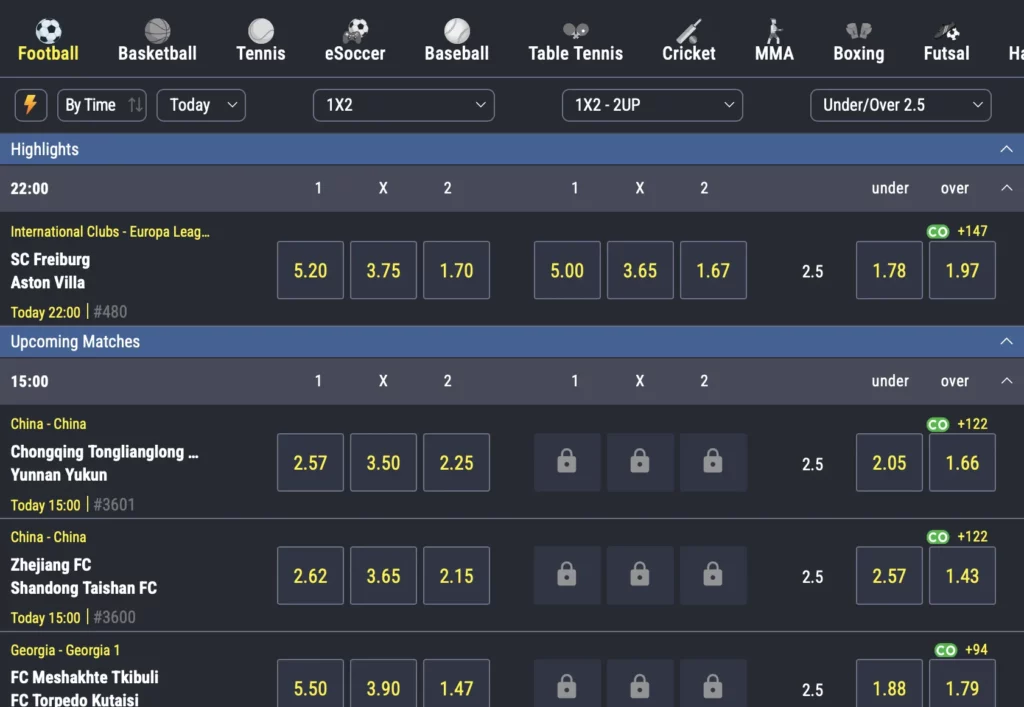 Basketball Markets